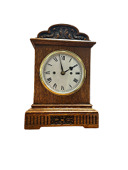 English double fusee striking bracket clock