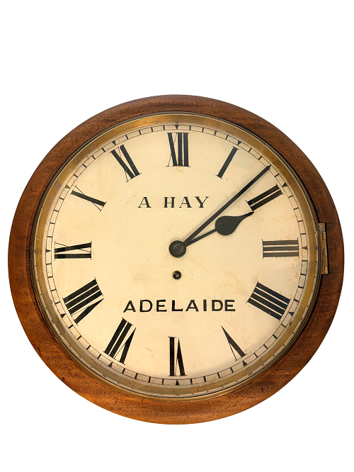 12'' fusee dial clock