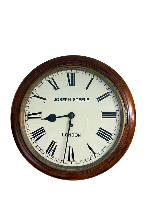 English 12'' fusee dial clock